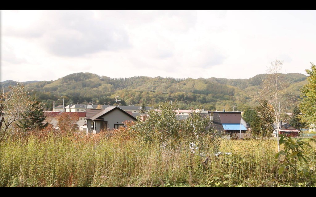 清陵小学校からの眺め eine Landschaft von der Seite der Grundschule